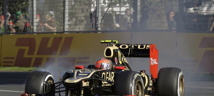 Francouz Grosjean z Lotusu