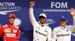 Britský pilot Lewis Hamilton ovládl v Belgii kvalifikaci na nedělní závod. Druhý byl Sebastian Vettel a třetí Valtteri Bottas