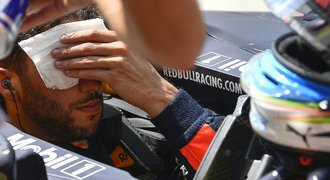 Tréninky na maďarskou GP ovládl Ricciardo, Hamilton ztrácel