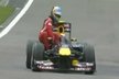 Fernando Alonso si na GP Německa stopnul Marka Webbera