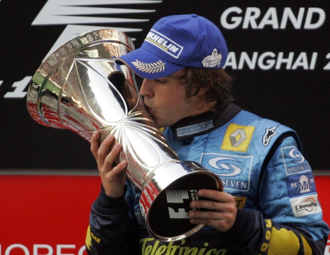 Fernando Alonso se stal mistrem světa F1 v letech 2005 a 2006