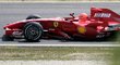 Michael Schumacher už zase sedí ve Ferrari - zatím jen v modelu z roku 2007