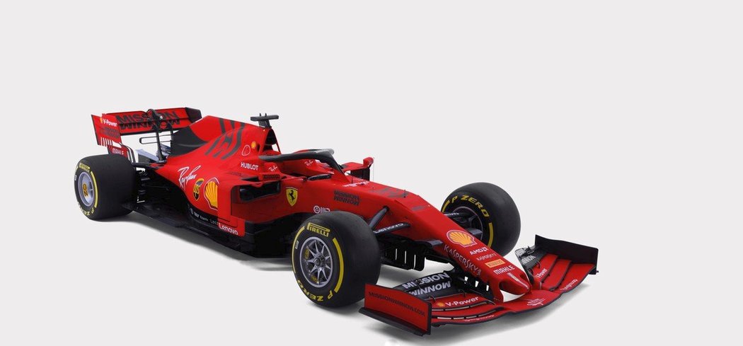 Ferrari představilo monopost pro novou sezonu ve formuli 1