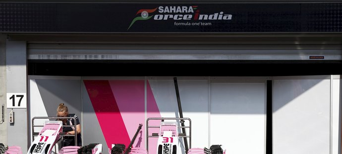 Tým Force India se chystá na Velkou cenu Belgie