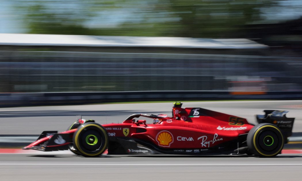 Jezdec Carlos Sainz se svým ferrari málem na Velké ceně Kanady sestřelil sysla, kvůli kterému pořadatelé tasili pruhovanou vlajku