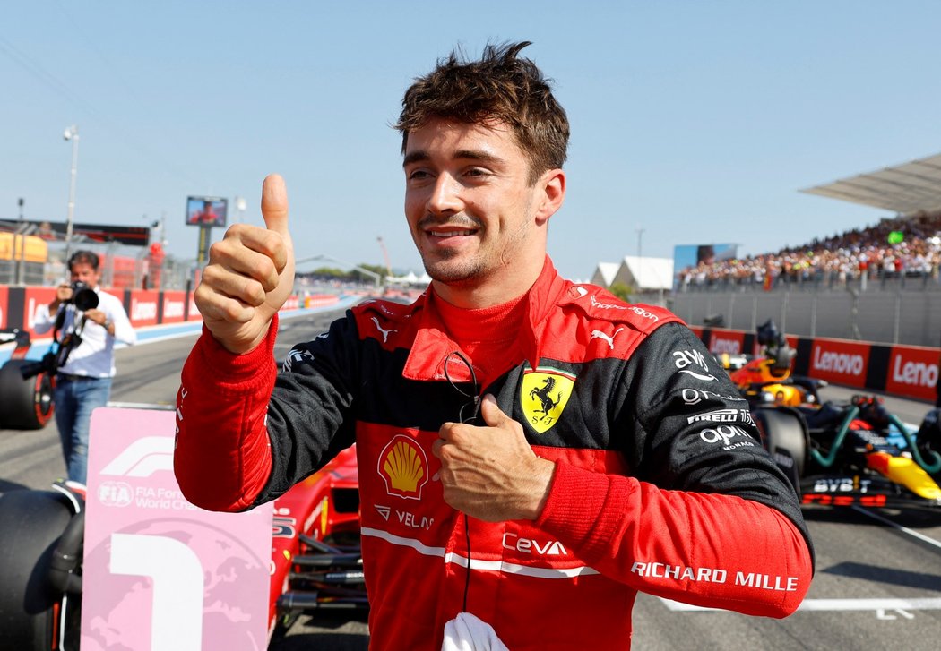 Charles Leclerc vybojoval ve Francii pole position