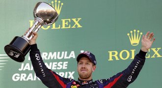 Vettel zvítězil i v Japonsku, na titul mistra světa si ale musí počkat