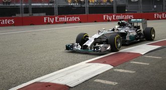 Kvalifikaci na VC Singapuru ovládl Hamilton, druhý dojel Rosberg