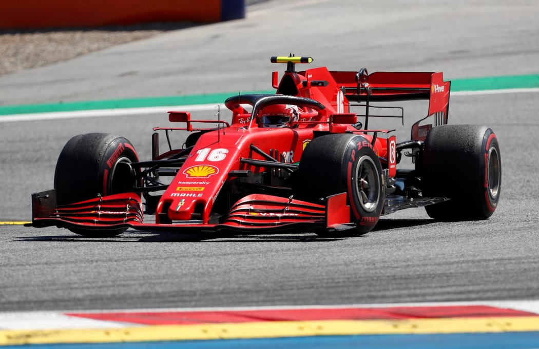 Charles Leclerc skončil ve Velké ceně Rakouska druhý