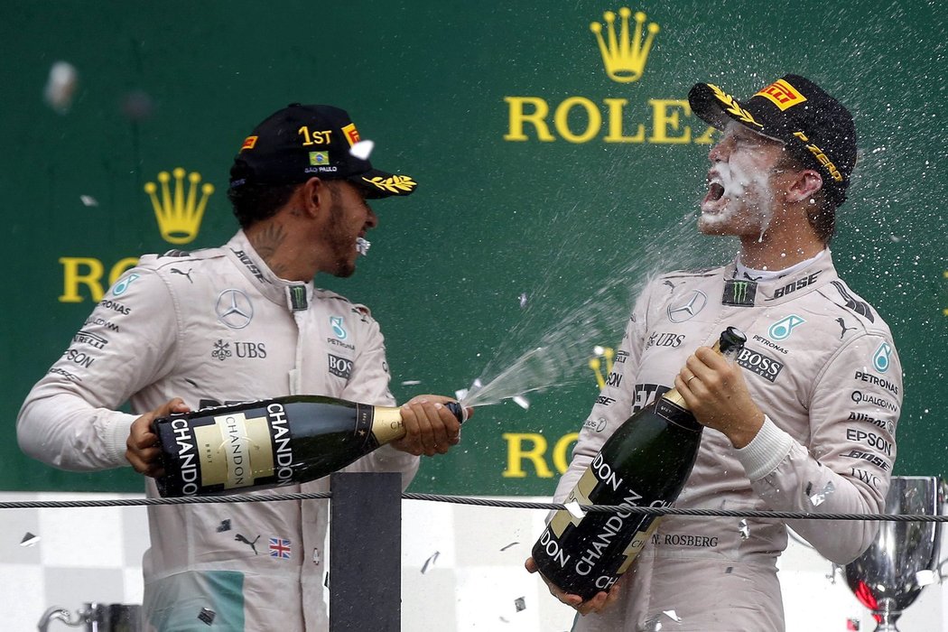 Lewis Hamilton s Nico Rosbergem