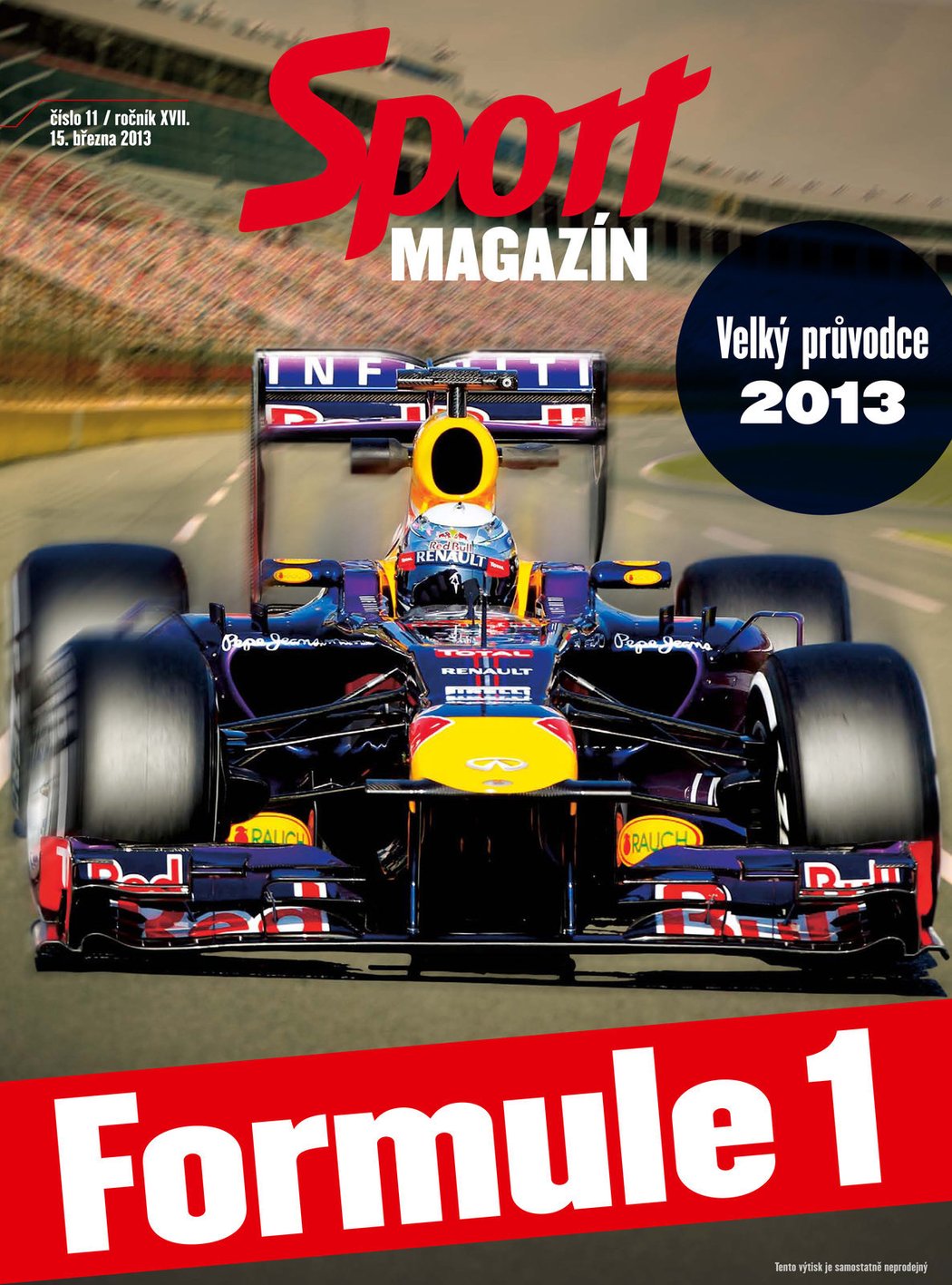 Páteční Sport Magazín přinese spoustu zajímavostí z nového ročníku formule 1