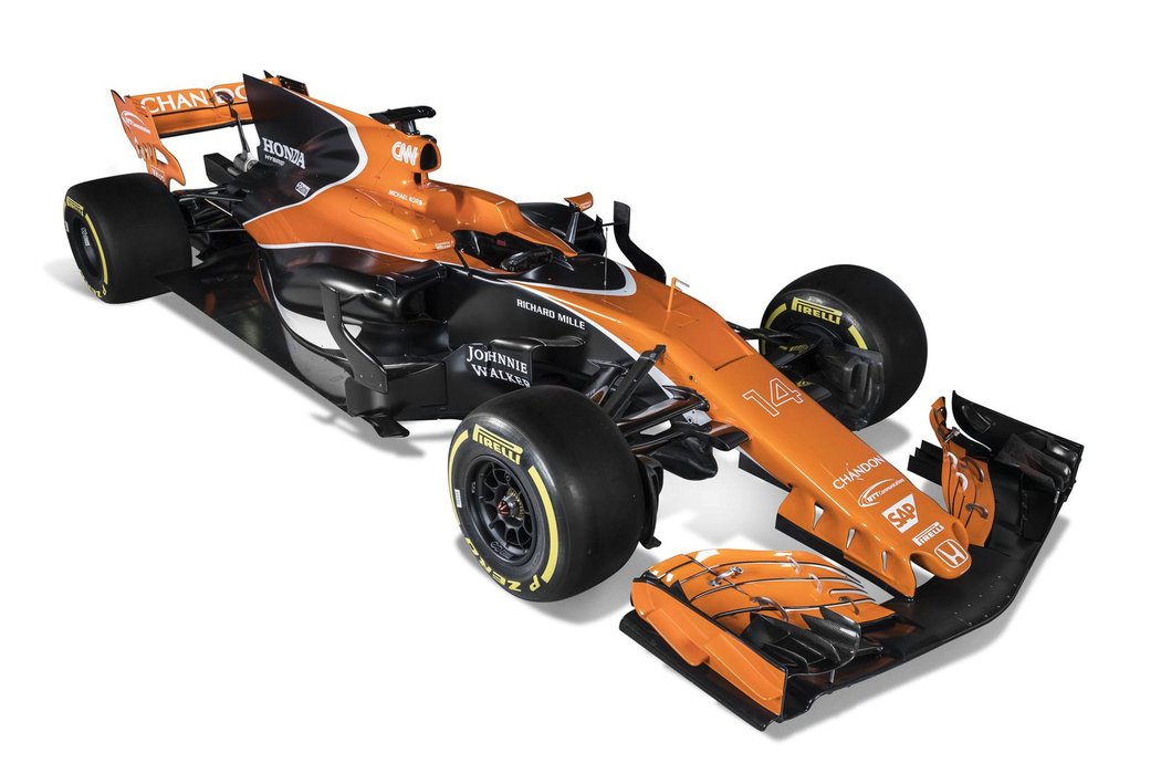 Černá a oranžová. McLaren navázal na svoji historii