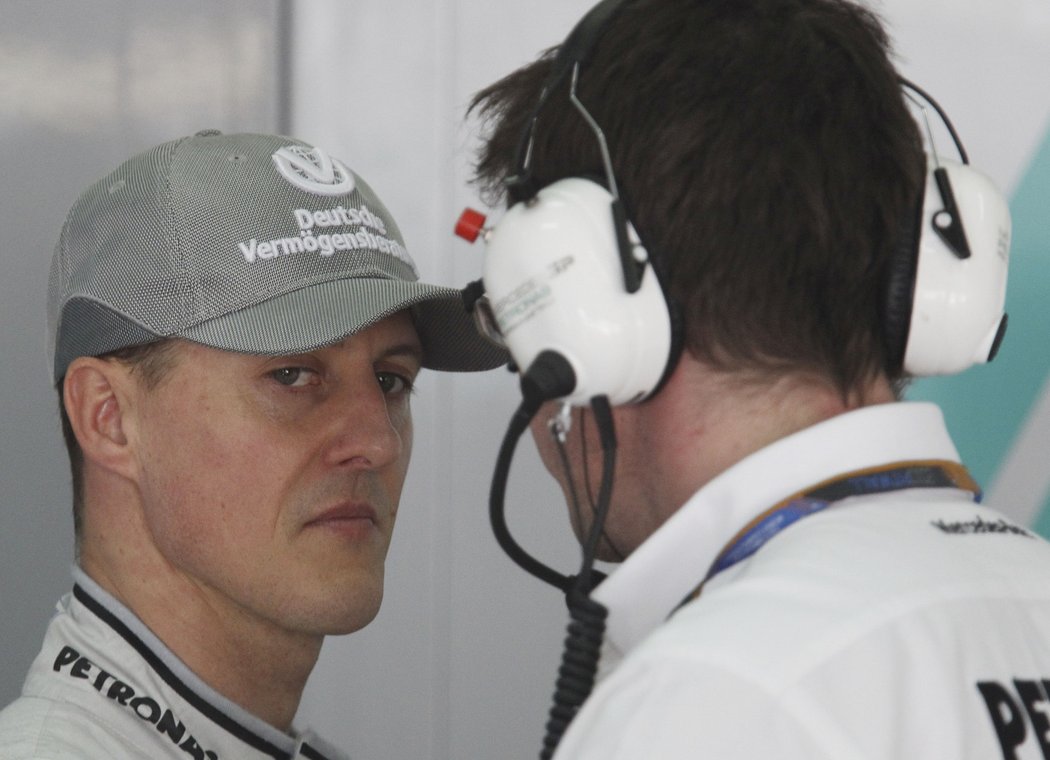 Michael Schumacher si svůj návrat na závodní tratě představoval jinak