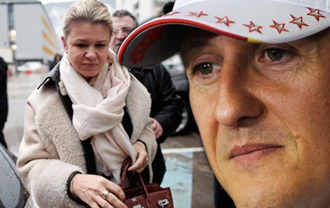 Manželka Michaela Schumachera Corinna poprvé popsala, jak na tom manžel je.