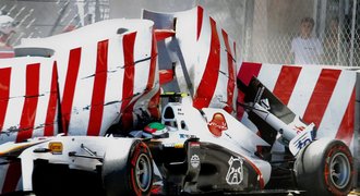 Děsivá nehoda v Monaku! Perez je v nemocnici