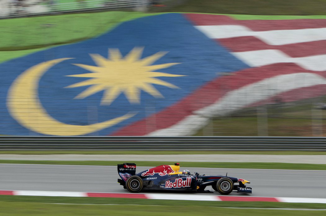 Vettel v akci při VC Malajsie