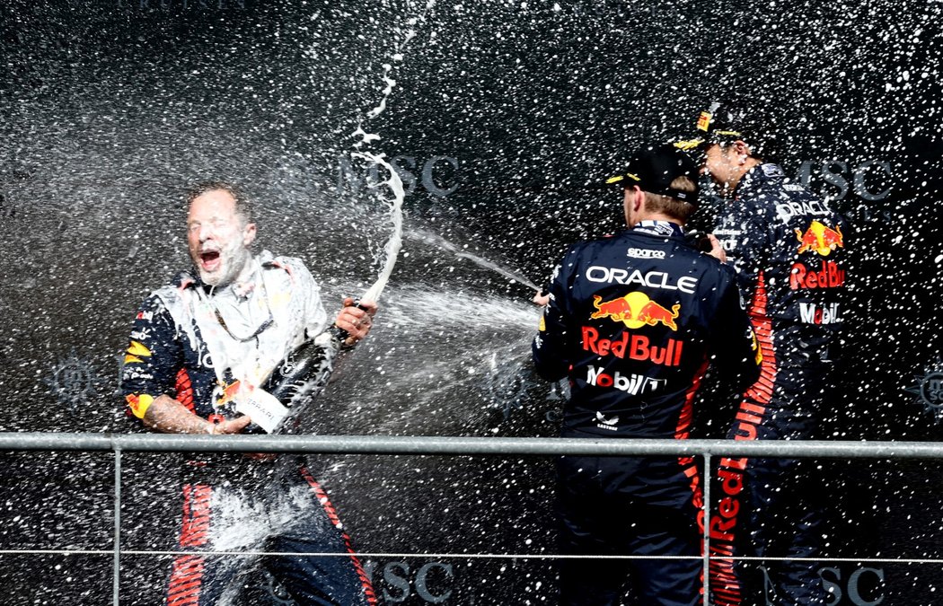 Max Verstappen oslavil další triumf