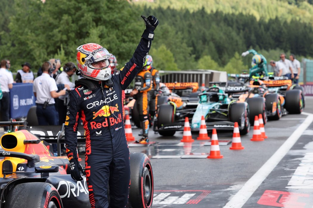 Max Verstappen vyhrál kvalifikaci