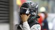 Nico Rosberg z Mercedesu, který v Rakousku přišel o stupně vítězů až v posledním kole