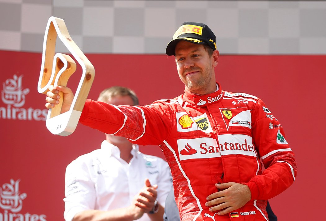 Sebastian Vettel si v Rakousku užíval i druhé místo