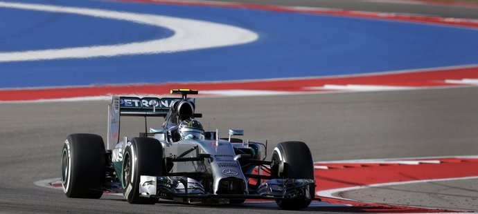 Rosberg vyhrál kvalifikaci na Velkou Cenu USA