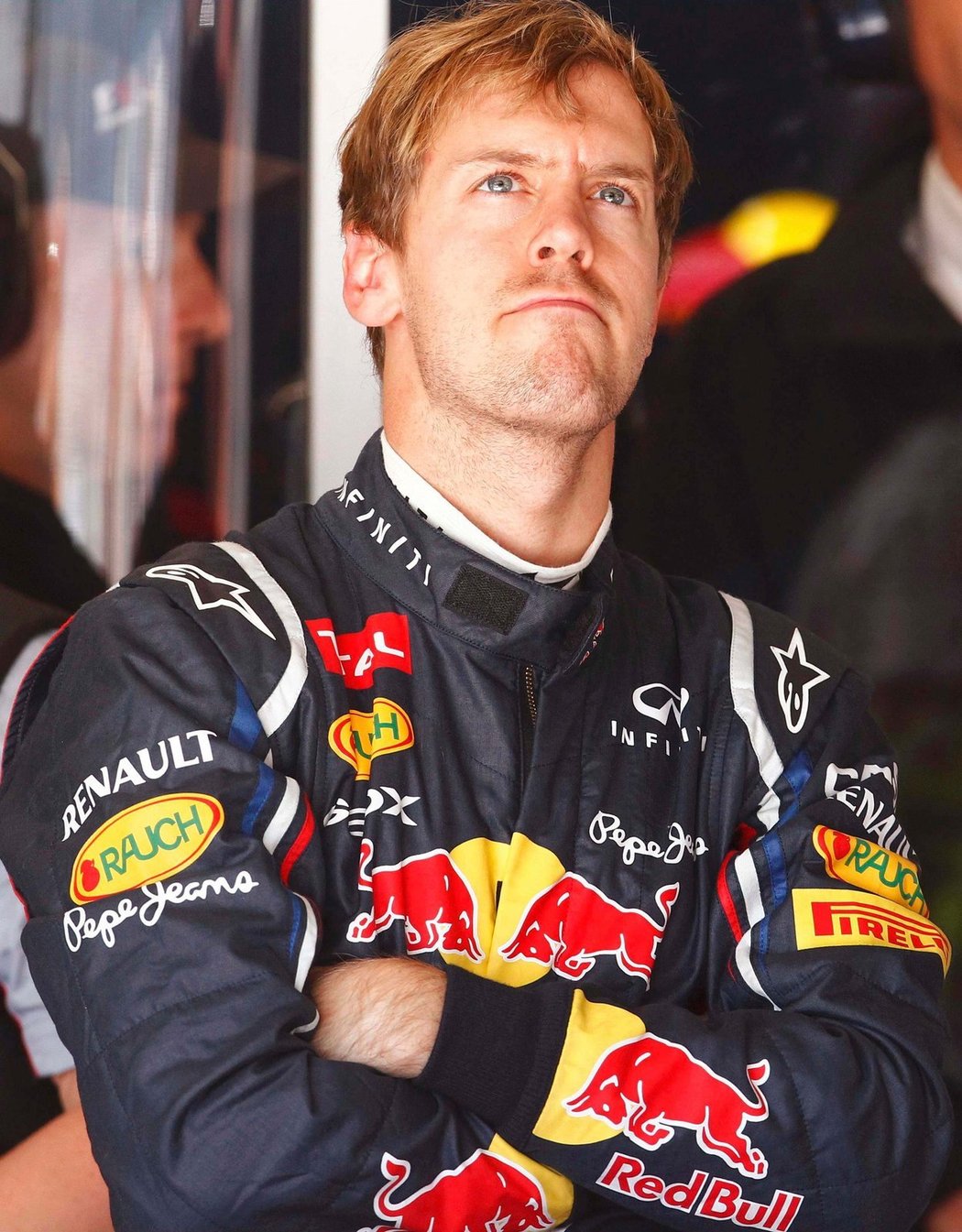 Sebastian Vettel v průběhu tréninků na Velkou cenu USA v Austinu. Obhájce titulu neměl konkurenci