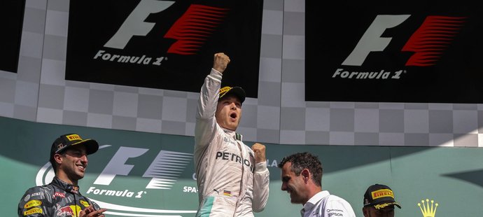 Nico Rosberg ve Spa-Francorchamps triumfoval poprvé v kariéře