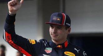 Kvalifikaci v Brazílii vyhrál Verstappen. Auto doslova letělo, radoval se