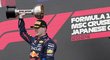 Max Verstappen vyhrál Velkou cenu Japonska