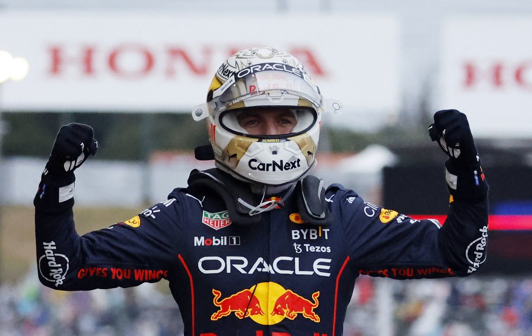 Max Verstappen vyhrál Velkou cenu Japonska