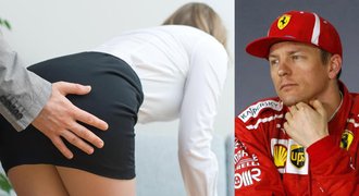 Sexuální skandál pilota F1 Räikkönena: Ruka v kalhotkách i na prsu, a pak vydírání!