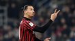 Švédský útočník Zlatan Ibrahimovic nejspíš skončí v AC Milán