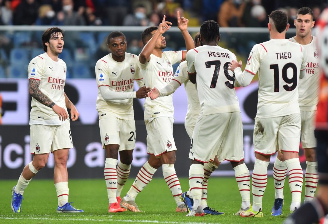 Fotbalisté AC Milán vyhráli v Janově 3:0 