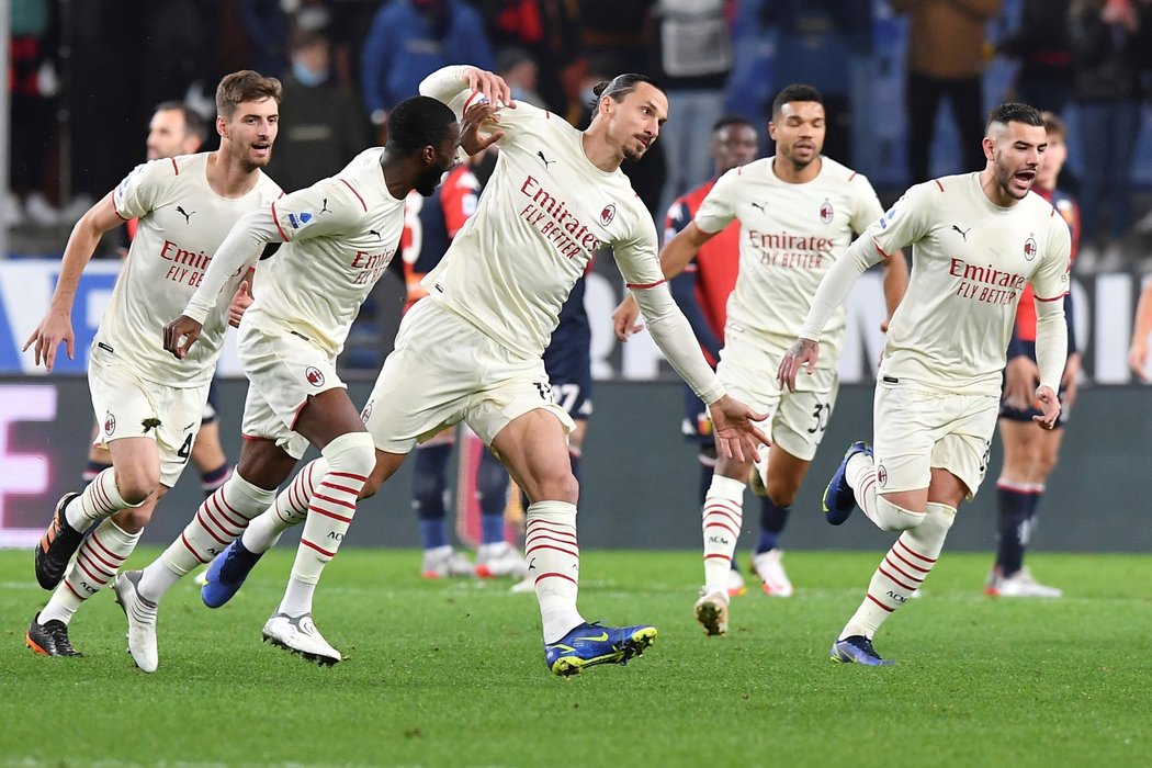 Fotbalisté AC Milán vyhráli v Janově 3:0 
