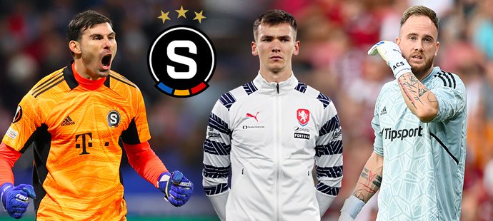 Mezi brankáře Sparty patří Florin Nita, nově Matěj Kovář i současná jednička Dominik Holec