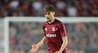 Sparťanský fotbalista Veljko Birmančević proti FCSB v předkole Ligy mistrů Sparťanský fotbalista Veljko Birmančević proti FCSB v předkole Ligy mistrů