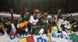 Fanoušci Mali po vyrovnávacím gólu na 4:4 propadli naprosté euforii