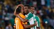 Kanonýr Pobřeží slonoviny Didier Drogba se snažil, ale porážce 1:2 od Nigérie ve čtvrtfinále afrického fotbalového šampionátu nezabránil. Nigérie slavila, Pobřeží slonoviny a jeho hvězdy smutní