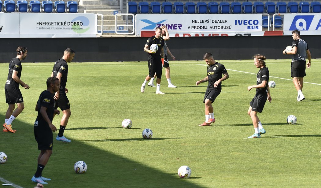 Trénink AIK Stockholm na Slovácku