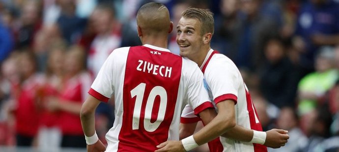 Václav Černý nabírá v Ajaxu formu