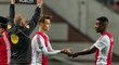 Václav Černý poprvé nastupuje do zápasu prvního týmu Ajaxu