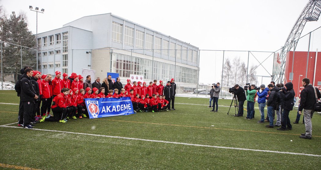 V Jihlavě dnes byla slavnostně otevřena regionální fotbalová akademie Kraje Vysočina