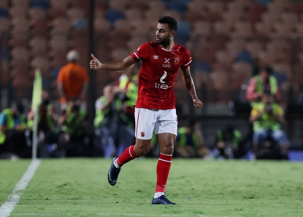 Fotbalisté Al-Ahly vyzvali v nedávném čtvrtfinálovém utkání egyptského poháru celek Pyramids FC