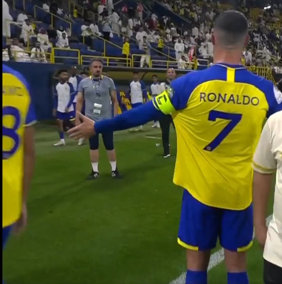 Ronaldo se dohadoval se svou střídačkou