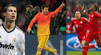 ANKETA: Ronaldo, Messi, Alaba. Vyberte nejhezčí gól čtvrtfinále LM