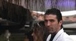Gigi Buffon s manželkou Alenou míří na párty do Briatoreho klubu