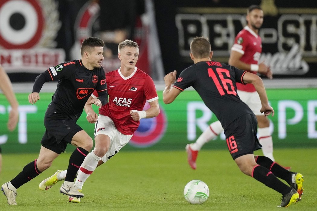 Fotbalisté Jablonce podlehli v zápase Konferenční ligy Alkmaaru 0:1