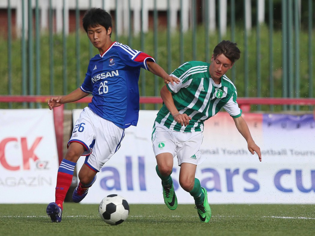 Antonín Vaníček (vpravo) startoval v dresu Bohemians 1905 na šesti ročnících turnaje All Stars Cup