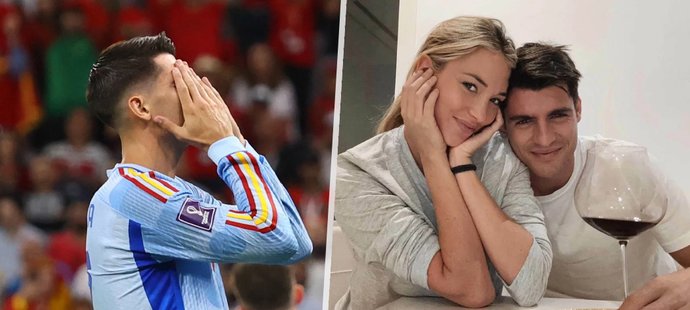 Fotbalista Álvaro Morata a jeho žena mají za sebou pořádné drama