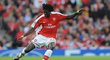 V Anglii se Emmanuel Adebayor proslavil v Arsenalu